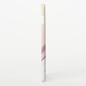 バラガーリー金ゴールドモノグラム幾何大理石 iPhone 16ケース (右側)