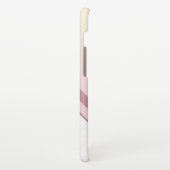 バラガーリー金ゴールドモノグラム幾何大理石 iPhone 16ケース (左側)