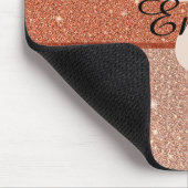 バラガーリー金ゴールドモノグラム マウスパッド (コーナー)