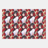 バラガールアニメ ラッピングペーパーシート (正面)