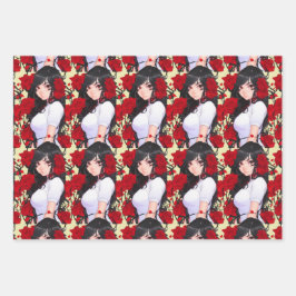 バラガールアニメ ラッピングペーパーシート