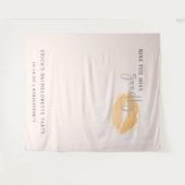 バラキスザ恋しく思バチェロレッテフォトブース タペストリー (正面(横))