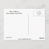 バラキタス広場 ポストカード (裏面)