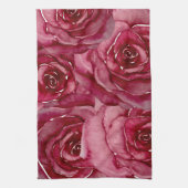 バラキッチンタオル#1 キッチンタオル (縦)