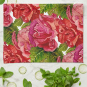 バラキッチンタオル#2 キッチンタオル (折り畳み)