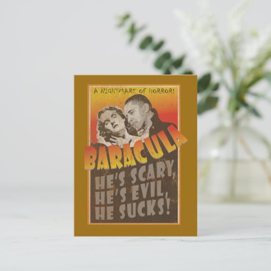 バラキュラ – バラク小浜映画ポスター ポストカード (スタンド正面)