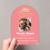 バラキンセアニラお祝いアクリル招待状 アクリル招待状 (インサイチュ (ポータブル))