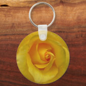 バラキーチェーンチーズイエローフラワーギフト キーホルダー (正面)