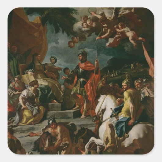 バラクとデボラ スクエアシール (正面)