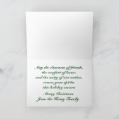 バラクとミシェル2015 WA -グリーティングカード シーズンカード (内部)