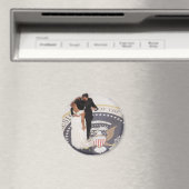 バラクとミシェル・オバマ マグネット (インサイチュ (食洗機))