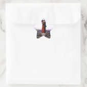 バラクとミシェル・オバマ 星シール (バッグ)