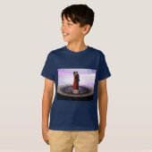 バラクとミシェル・オバマ Tシャツ (正面フル)