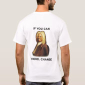 バラクの期間のTシャツ Tシャツ (裏面)