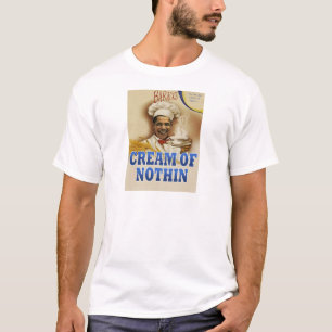 バラクのNothinのTシャツのクリーム Tシャツ