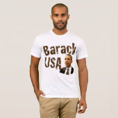 バラクアメリカPro-Obama Tシャツ (正面フル)