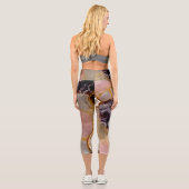 バラクォーツアメジストヘードハイウェイストキャプリス カプリレギンス (裏面)