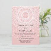 バラクォーツドリームキャッチャーDIY結婚式招待状 招待状 (スタンド正面)