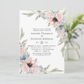 バラクォーツ&セレニティフローラリハーサルディナー 招待状 (スタンド正面)