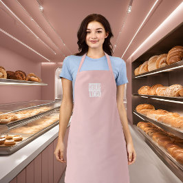 バラクォーツ – ロゴの追加 エプロン