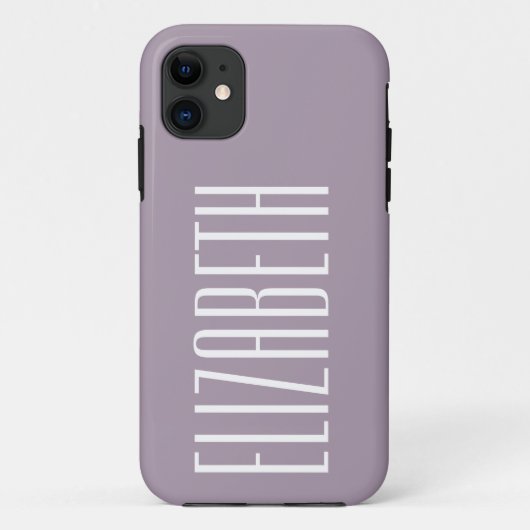 バラクォー無地のツ色 |ミニマリスト名 Case-Mate iPhoneケース (裏面)