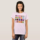 バラクオカラフルバマレインボー Tシャツ (正面フル)
