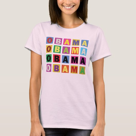 バラクオカラフルバマレインボー Tシャツ (正面)