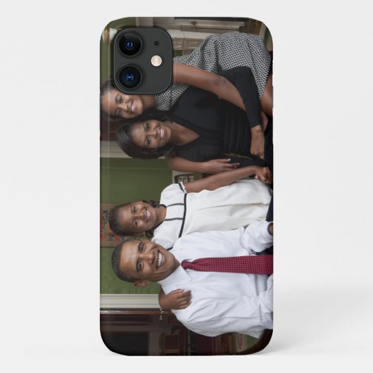 バラクオバマと家族 Case-Mate iPhoneケース (裏面)