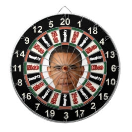 バラクオバマの政治ダーツ委員会のポートレート ダーツボード