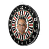 バラクオバマの政治ダーツ委員会のポートレート ダーツボード (正面右)