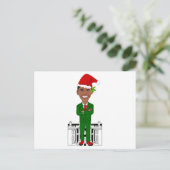 バラクオバマサンタクロース シーズンポストカード (スタンド正面)