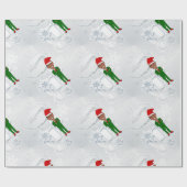 バラクオバマサンタ ラッピングペーパー (フラット)