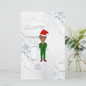 バラクオバマサンタ 便箋 (スタンド正面)