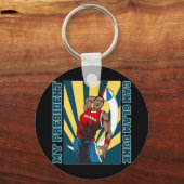 バラクオバマスラムダンク キーホルダー (正面)