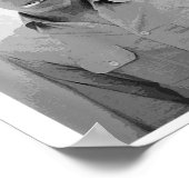 バラクオバマレトロヴィンテージの若いオバマ喫煙 ポスター (角)