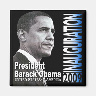 バラクオバマ大統領就任式2009磁石 マグネット