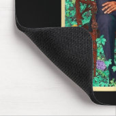 バラクオバマ大統領2028ポートレート愛国的デム マウスパッド (コーナー)