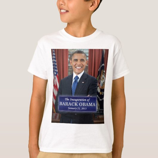 バラクオバマ就任式2013 Tシャツ (正面)