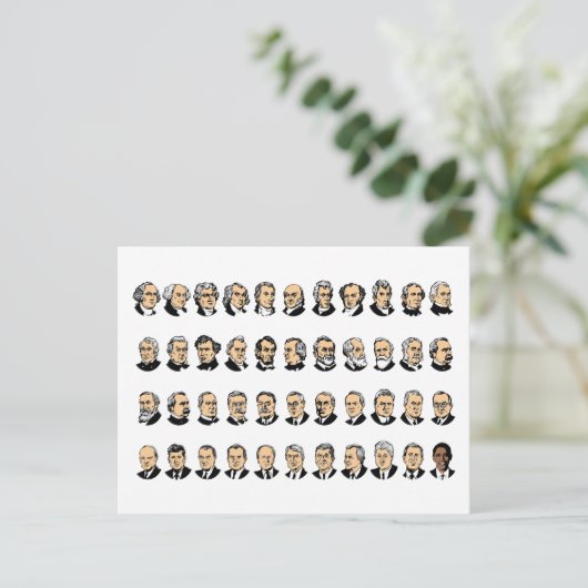 バラクオバマ氏 – 州の統一された大統領 ポストカード (スタンド正面)