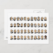 バラクオバマ氏 – 州の統一された大統領 ポストカード (正面/裏面)