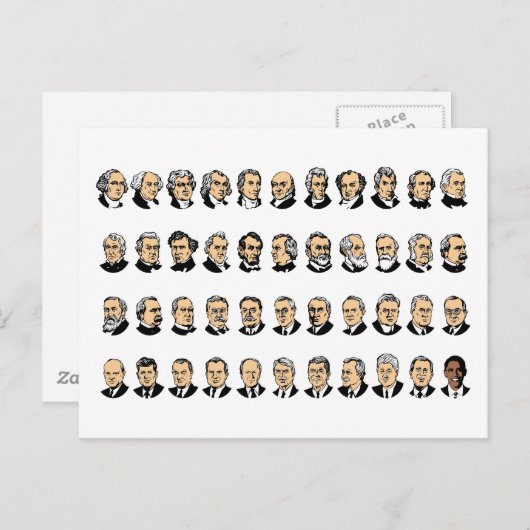 バラクオバマ氏 – 州の統一された大統領 ポストカード (正面/裏面)