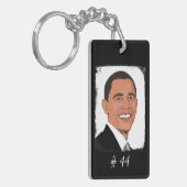 バラクオバマ第44代大統領キーチェーン キーホルダー (正面左)