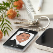 バラクオバマ第44代大統領キーチェーン キーホルダー (正面右)