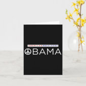 バラクオバマ米大統領の和平署名 カード (黄色い花)