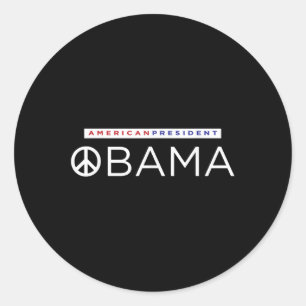 バラクオバマ米大統領の和平署名 ラウンドシール