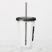 バラクオバマ米大統領ホワイトハウスポートレート アクリルタンブラー (右)