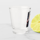 バラクオバマ米大統領ホワイトハウスポートレート ショットグラス (左)