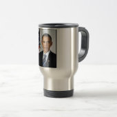 バラクオバマ米大統領ホワイトハウスポートレート トラベルマグ (正面右)