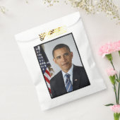 バラクオバマ米大統領ホワイトハウスポートレート フェイバーバッグ (封をした状態)