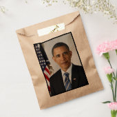 バラクオバマ米大統領ホワイトハウスポートレート フェイバーバッグ (封をした状態)